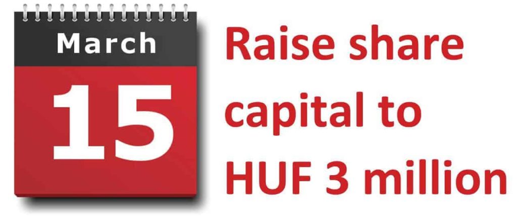 Raise share capital